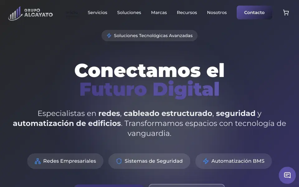 Vista del proyecto Grupo Alcayato