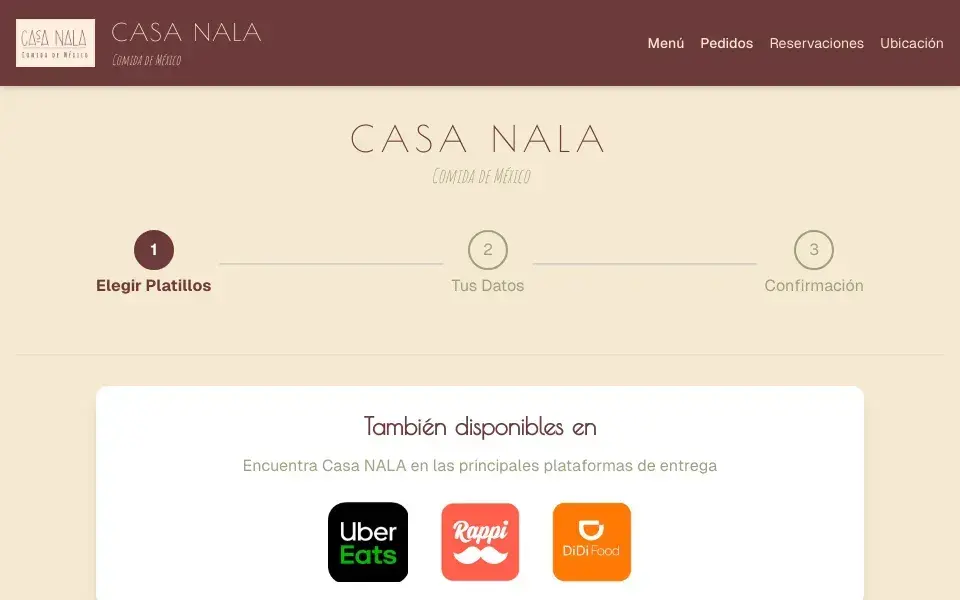 Vista del proyecto Casa Nala